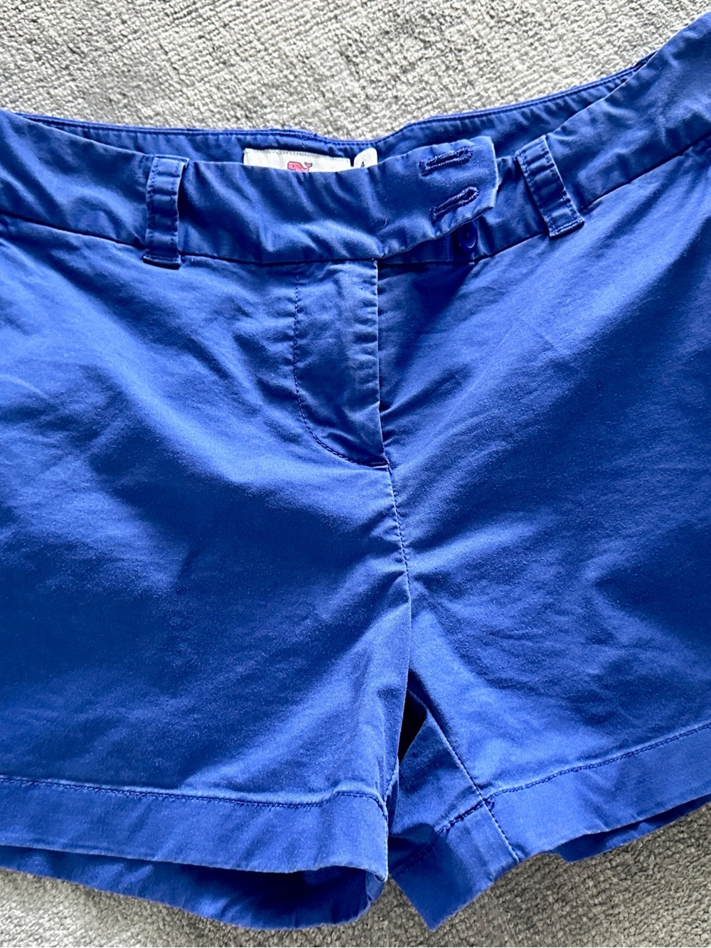 Vineyard Vines Women's Cobalt Blue Chino Shorts